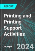 Printing and Printing Support (Binding, Stamping, Typesetting & Post-Press) Activities (U.S.): Analytics, Extensive Financial Benchmarks, Metrics and Revenue Forecasts to 2030- Product Image