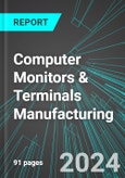 Computer Monitors & Terminals (ATMs, Point of Sale, POS) Manufacturing (U.S.): Analytics, Extensive Financial Benchmarks, Metrics and Revenue Forecasts to 2031- Product Image