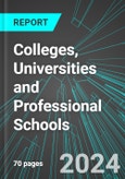 Colleges, Universities and Professional Schools (U.S.): Analytics, Extensive Financial Benchmarks, Metrics and Revenue Forecasts to 2030- Product Image