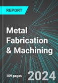 Metal Fabrication & Machining (Incl Forgings, Machine Shops, Boiler, Heat Exchanger Manufacturing) (U.S.): Analytics, Extensive Financial Benchmarks, Metrics and Revenue Forecasts to 2030- Product Image