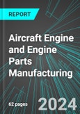 Aircraft Engine and Engine Parts Manufacturing (U.S.): Analytics, Extensive Financial Benchmarks, Metrics and Revenue Forecasts to 2030- Product Image