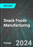 Snack Foods (Including Chips, Roasted Nuts and Peanut Butter) Manufacturing (U.S.): Analytics, Extensive Financial Benchmarks, Metrics and Revenue Forecasts to 2030- Product Image