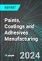 Paints, Coatings and Adhesives (Glues) Manufacturing (U.S.): Analytics, Extensive Financial Benchmarks, Metrics and Revenue Forecasts to 2031 - Product Thumbnail Image