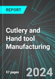 Cutlery and Hand tool Manufacturing (U.S.): Analytics, Extensive Financial Benchmarks, Metrics and Revenue Forecasts to 2030- Product Image