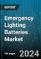 Emergency Lighting Batteries Market by Battery Type, Power Capacity, Light Source, Application - Global Forecast 2025-2030 - Product Thumbnail Image