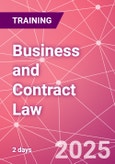 Business and Contract Law Training Course (ONLINE EVENT: May 15-16, 2025)- Product Image