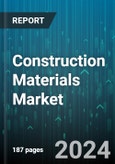 Construction Materials Market by Product Type, Material Composition, Construction Technique, Application, End User - Global Forecast 2025-2030- Product Image