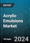 Acrylic Emulsions Market by Type, Application - Global Forecast 2025-2030 - Product Image