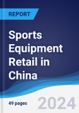 Sports Equipment Retail in China- Product Image