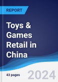 Toys & Games Retail in China- Product Image