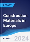 Construction Materials in Europe- Product Image