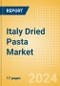 Italy Dried Pasta (Pasta and Noodles) Market Size, Growth and Forecast Analytics, 2023-2028 - Product Image