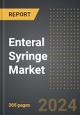 Enteral Syringe Market: Market Size, Trends, Opportunities and Forecast by Application, End-User, Product Type, Region, By Country: 2020-2030- Product Image