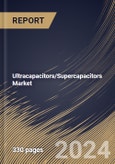 Ultracapacitors/Supercapacitors Market Size, Share & Trends Analysis Report By Power, By Type, By Application, By Electrode Material (Carbon, Metal Oxide, Conducting Polymers, and Composites), By Regional Outlook and Forecast, 2024 - 2031- Product Image