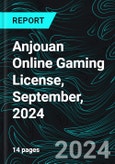 Anjouan Online Gaming License, September, 2024- Product Image