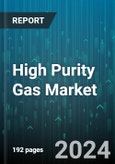 High Purity Gas Market by Type (Argon, Carbon Dioxide, Helium), Production Method (Air Separation Units, Cryogenic Distillation, Membrane Separation), Purity Level, End-use, Delivery Mode, Distribution Channel - Global Forecast 2025-2030- Product Image