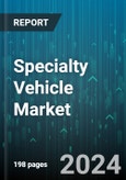 Specialty Vehicle Market by Vehicle Types (Commercial Vehicles, Industrial Vehicles, Military Vehicles), Fuel Types (Diesel, Electric, Gasoline), Application Areas, Ownership Types, Technology Features, End-users, Sales Channels - Global Forecast 2025-2030- Product Image