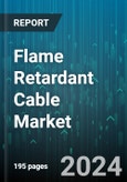 Flame Retardant Cable Market by Type (Halogenated Flame Retardant, Non-Halogenated Flame Retardant), Product (Coaxial Cables, Fibre Optics Cable, Ribbon Electric Cables), Material, Voltage Type, Use Case, Installation Type, Distribution, End-user - Global Forecast 2025-2030- Product Image