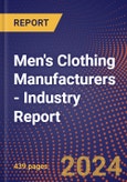 Men's Clothing Manufacturers - Industry Report- Product Image