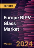 Europe BIPV Glass Market Forecast to 2031 - Regional Analysis - by Material, Glazing Type, Component Type, and End Use- Product Image