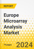 Europe Microarray Analysis Market: Focus on Product, Type, Application, End User, and Country Level Analysis - Analysis and Forecast, 2023-2033- Product Image