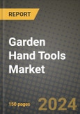 Garden Hand Tools Market Outlook Report: Industry Size, Market Shares Data, Latest Trends, Insights, Growth Potential, CAGR Forecasts to 2034- Product Image