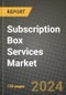 Subscription Box Services Market Outlook Report: Industry Size, Market Shares Data, Latest Trends, Insights, Growth Potential, CAGR Forecasts to 2034 - Product Image