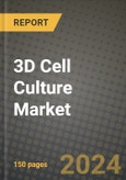 3D Cell Culture Market Outlook Report: Industry Size, Market Shares Data, Latest Trends, Insights, Growth Potential, CAGR Forecasts to 2034- Product Image