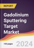 Gadolinium Sputtering Target Market Report: Trends, Forecast and Competitive Analysis to 2030- Product Image