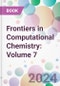 Frontiers in Computational Chemistry: Volume 7 - Product Image