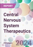 Central Nervous System Therapeutics Market by Disease, by Drug Class, by Distribution Channel, and By Region- Product Image