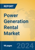 Power Generation Rental Market Insights 2024, Analysis and Forecast to 2029, by Market Participants, Regions, Technology, Application- Product Image