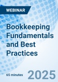 Bookkeeping Fundamentals and Best Practices - Webinar (ONLINE EVENT: January 29, 2025)- Product Image