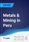 Metals & Mining in Peru - Product Image