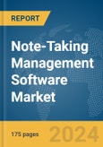 Note-Taking Management Software Market Report 2024- Product Image