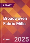 Broadwoven Fabric Mills - 2025 U.S. Market Research Report with Updated Analysis & Forecasts- Product Image