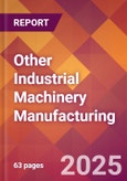 Other Industrial Machinery Manufacturing - 2025 U.S. Market Research Report with Updated Analysis & Forecasts- Product Image