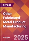 Other Fabricated Metal Product Manufacturing - 2025 U.S. Market Research Report with Updated Analysis & Forecasts- Product Image