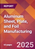 Aluminum Sheet, Plate, and Foil Manufacturing - 2025 U.S. Market Research Report with Updated Analysis & Forecasts- Product Image