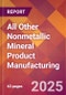 All Other Nonmetallic Mineral Product Manufacturing - 2025 U.S. Market Research Report with Updated Analysis & Forecasts - Product Image