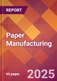 Paper Manufacturing - 2025 U.S. Market Research Report with Updated Analysis & Forecasts- Product Image