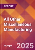 All Other Miscellaneous Manufacturing - 2025 U.S. Market Research Report with Updated Analysis & Forecasts- Product Image