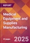 Medical Equipment and Supplies Manufacturing - 2025 U.S. Market Research Report with Updated Analysis & Forecasts - Product Image