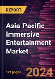 Asia-Pacific Immersive Entertainment Market Forecast to 2031 - Regional Analysis - by Component, Technology, and End User- Product Image