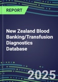 2025 New Zealand Blood Banking/Transfusion Diagnostics Database: 2024 Supplier Shares and Strategies, 2024-2029 Volume and Sales Segment Forecasts for over 40 Immunohematology and Screening Tests- Product Image