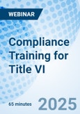 Compliance Training for Title VI - Webinar (Recorded)- Product Image