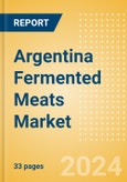 Argentina Fermented Meats (Savory and Deli Foods) Market Size, Growth and Forecast Analytics, 2023-2028- Product Image