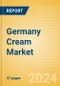 Germany Cream (Dairy and Soy Food) Market Size, Growth and Forecast Analytics, 2023-2028 - Product Image