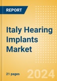 Italy Hearing Implants Market Outlook to 2033- Product Image