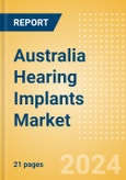 Australia Hearing Implants Market Outlook to 2033- Product Image